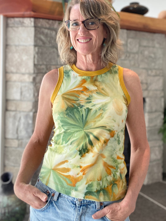 The BLOMMA Tank - a FREEpattern and an easy sew