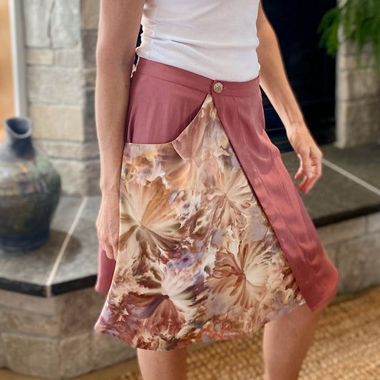 The Fiore Skirt with Tencel Viscose Fabric